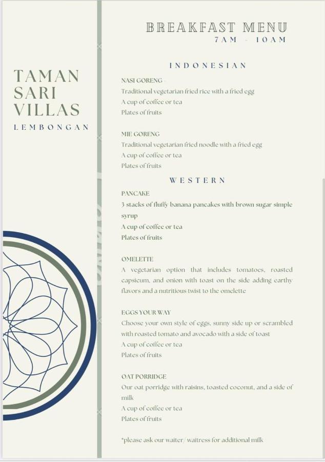 Island Cabanas Formerly Taman Sari Villa 누사 렘봉안 외부 사진